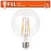 Lampada Filamento Globo 9,5cm - 6w 2700k E27 600lm - Foto miniatura 1